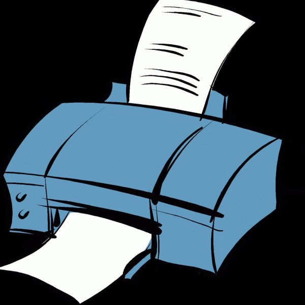 распечатка текста