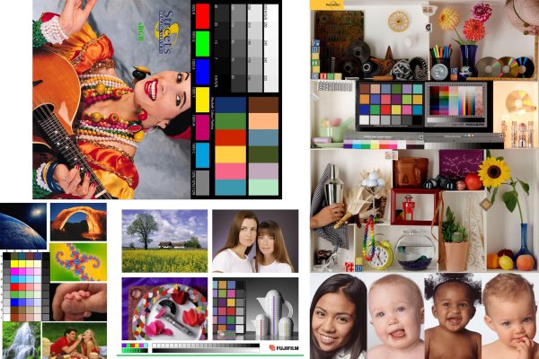 тестовая печать цветного принтера