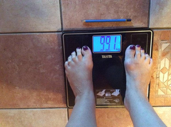 45 кг на весах