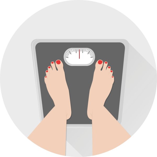 похудение иллюстрация