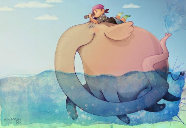 слон иллюстрация