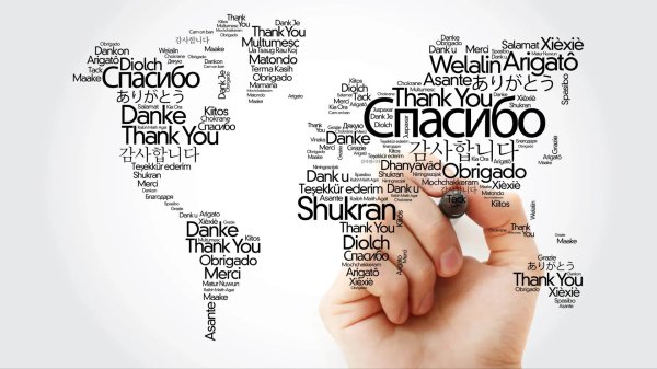 спасибо облако слов