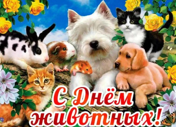 с днем защиты животных