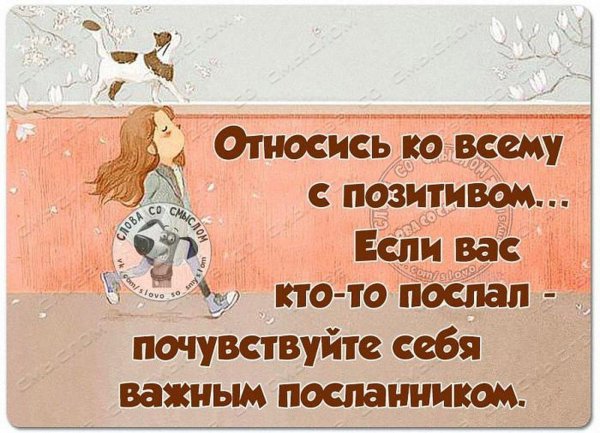 если вас кто то послал