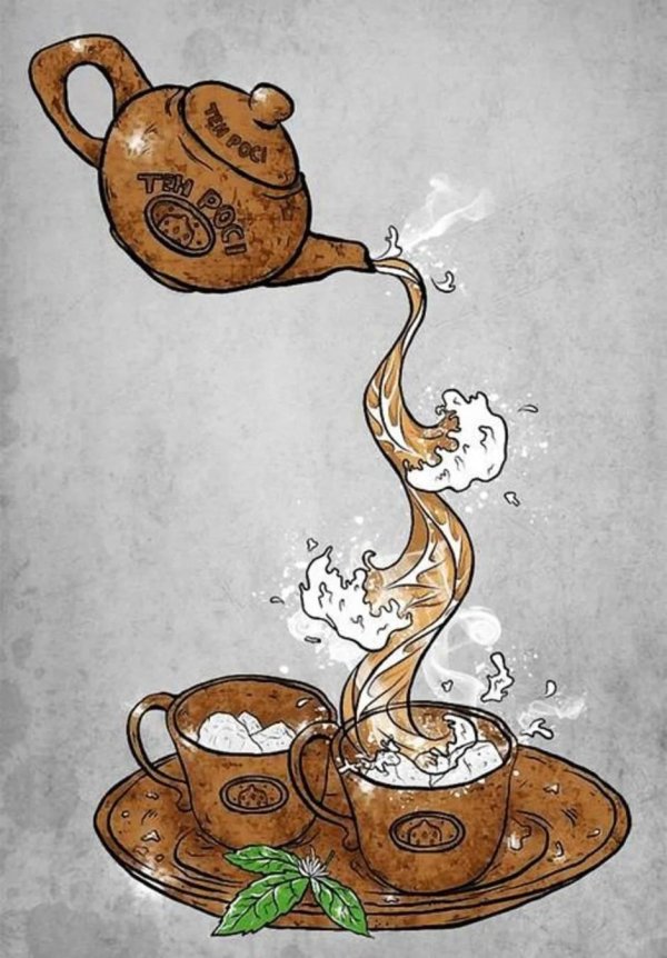кофейные иллюстрации