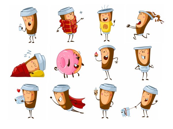 веселые персонажи