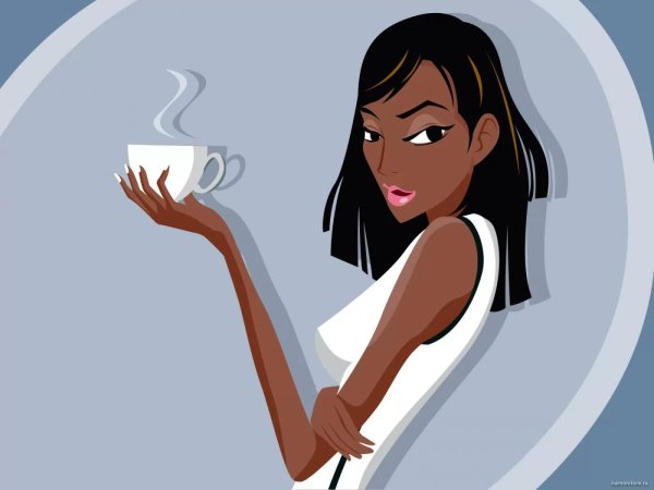 кофе девушка