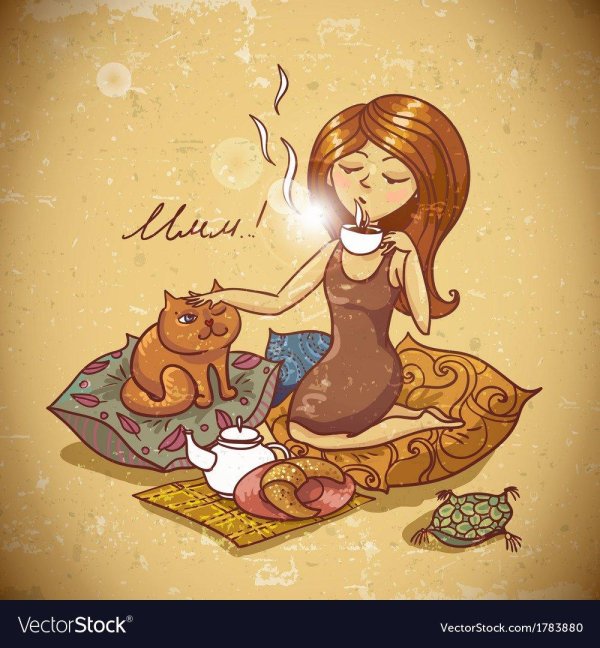 чаепитие подружек