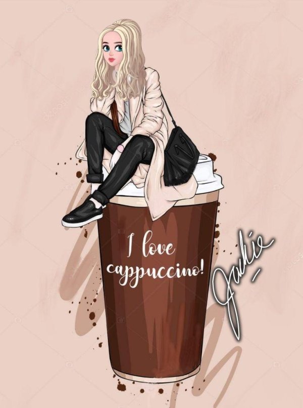 кофе рисунки