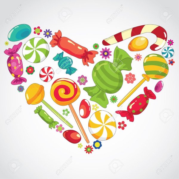 эмблема конфетка