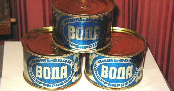 вода питьевая консервированная