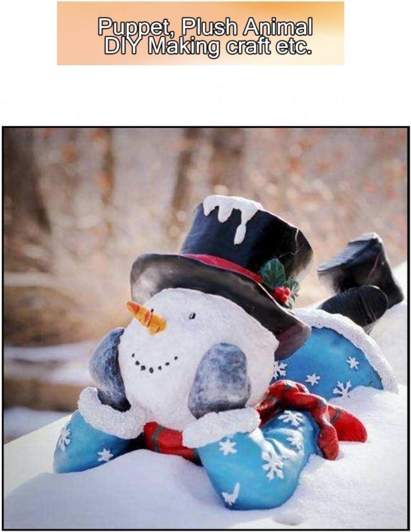 креативные снеговики