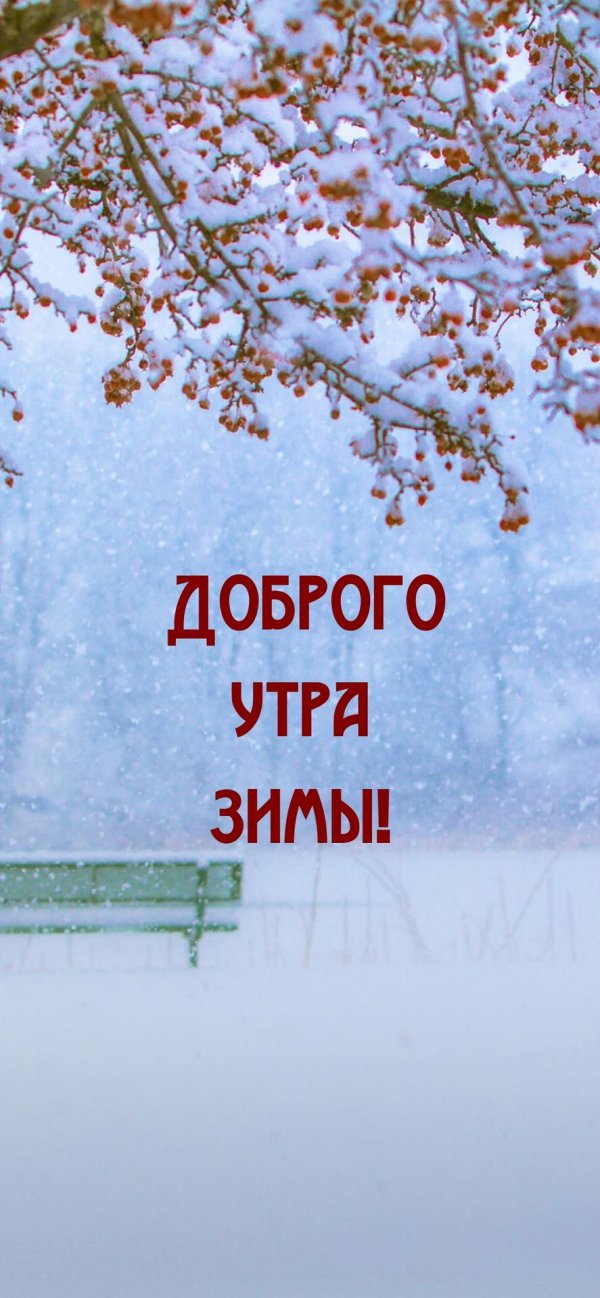 первый день зимы