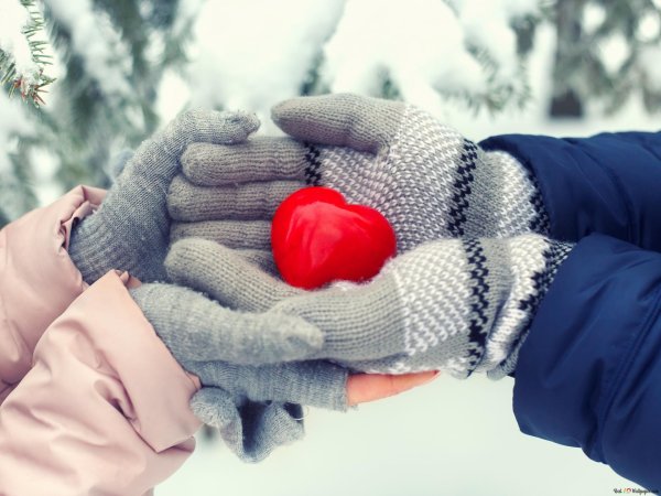 любовь зимой