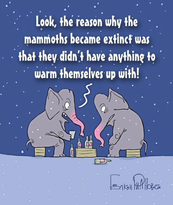 холод карикатура