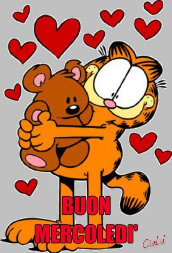 гарфилд валентинка