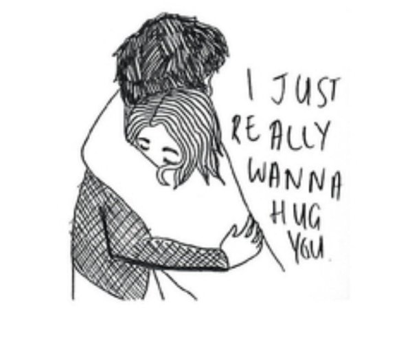 объятия мультяшные