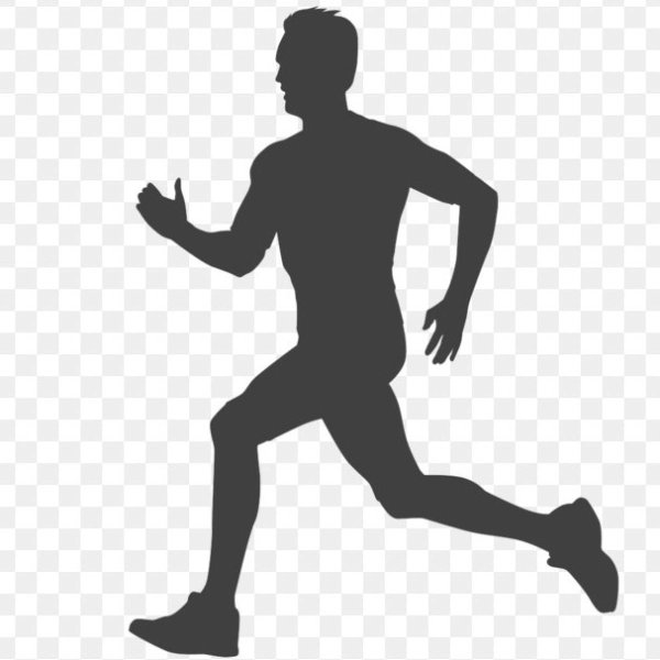 силуэты спортсменов