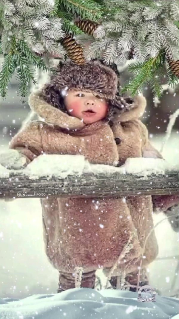 зимний ребенок