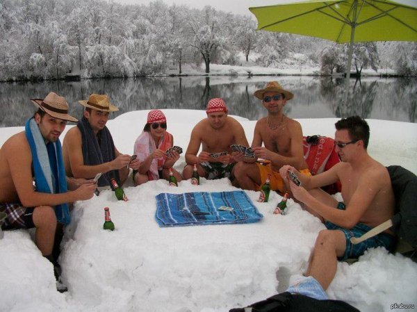 зимние шашлыки