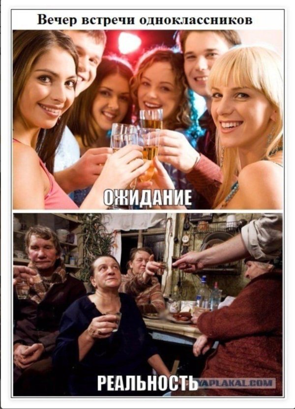 ожидание реальность тусовка