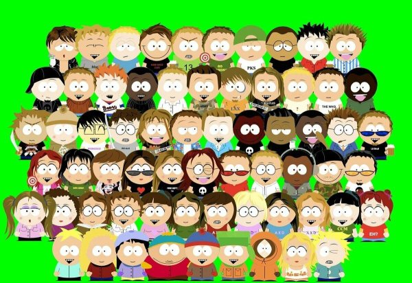 южный парк герои