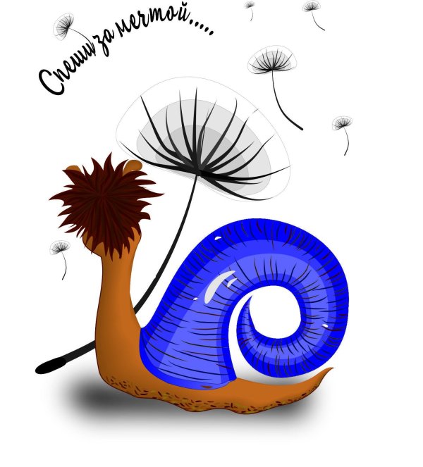 рисунки улитки