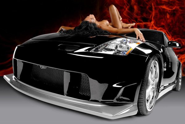 красивые девушки и автомобили