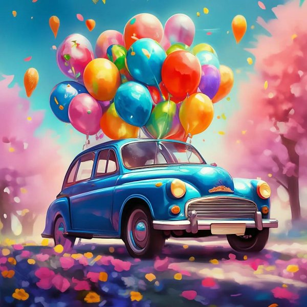 шарики воздушные машины