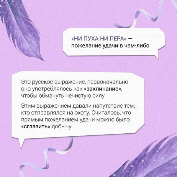 Ни пуха ни пера