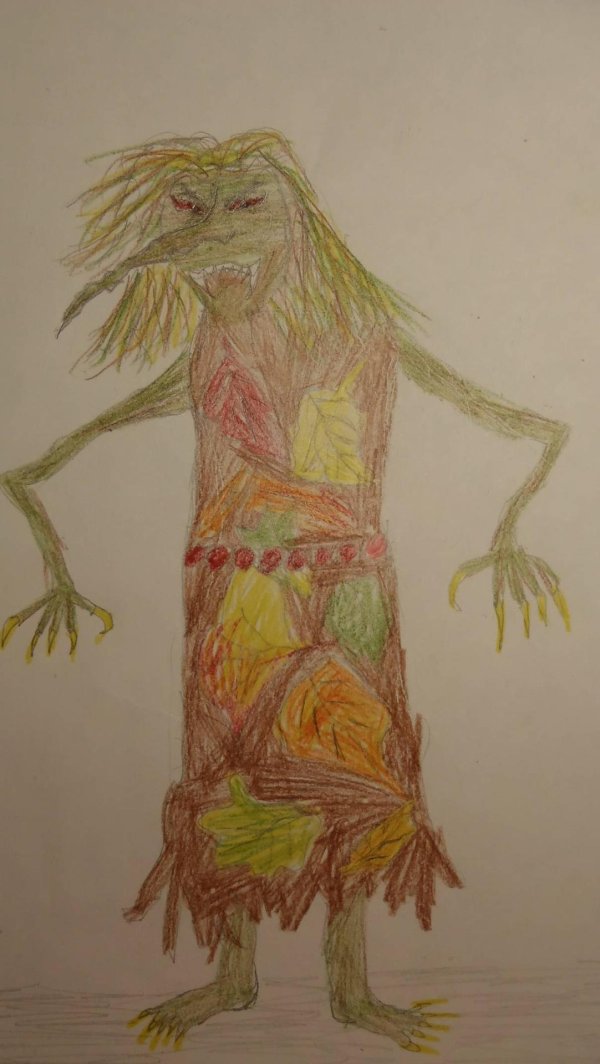 образ кикиморы болотной