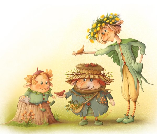 осенние иллюстрации