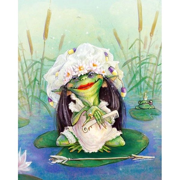 лягушка картина