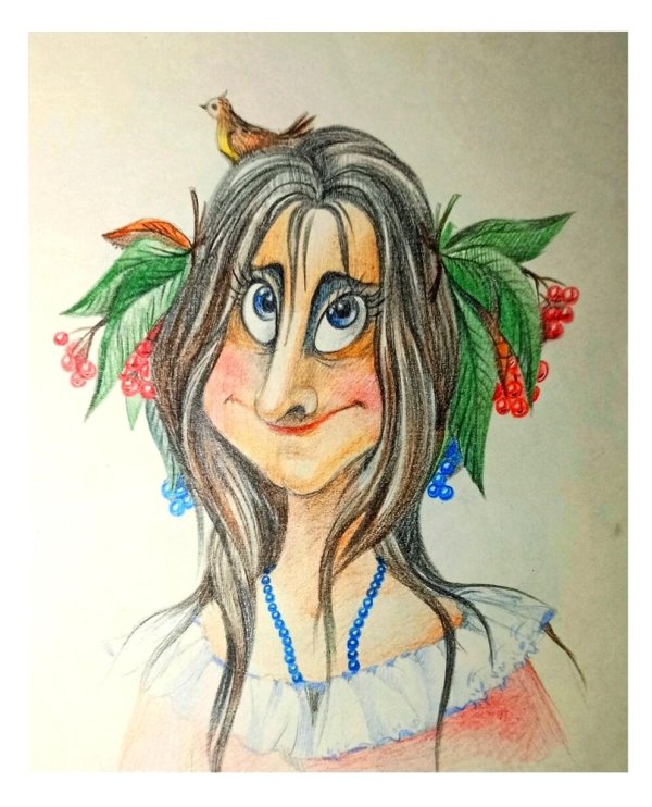 баба яга рисунки