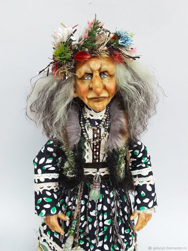 кукла баба яга baba yaga