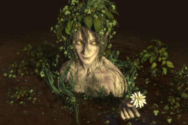 дриада лесная нимфа