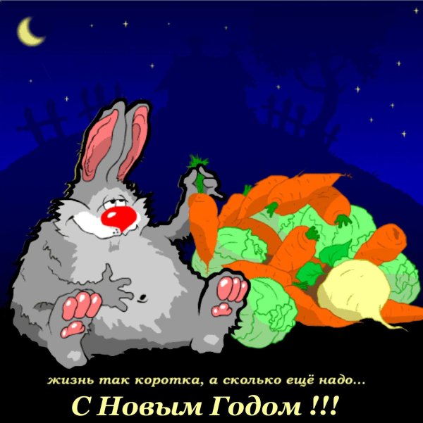 зайка с морковкой