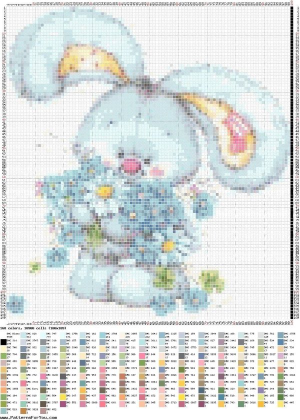 вышивка крестиком схема