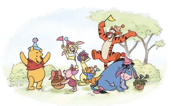 winnie the pooh and friends