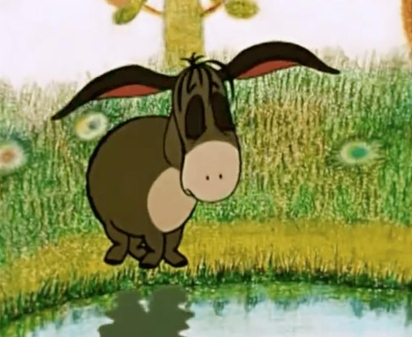 душераздирающее зрелище ослик иа