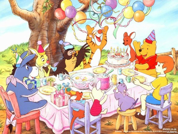 winnie the pooh friends