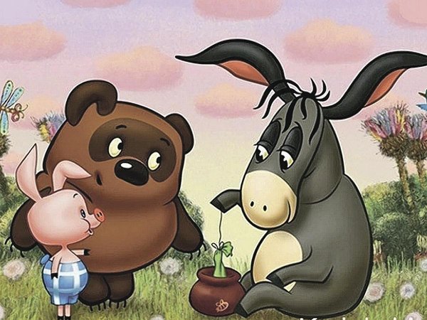 винни пух пятачок