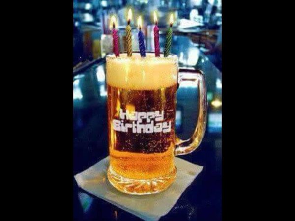 с днем рождения пиво