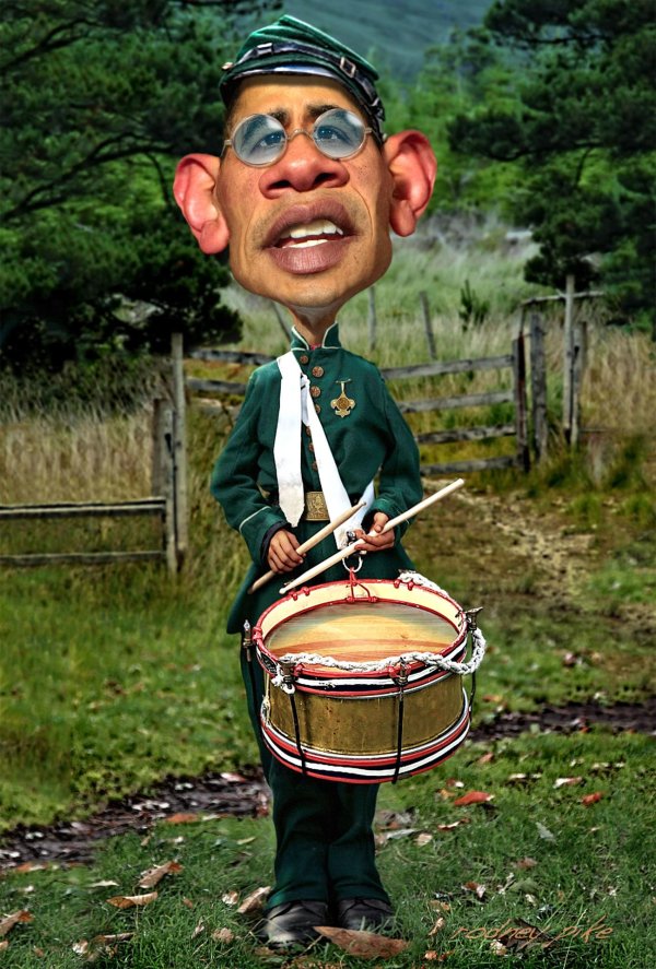 обама карикатура