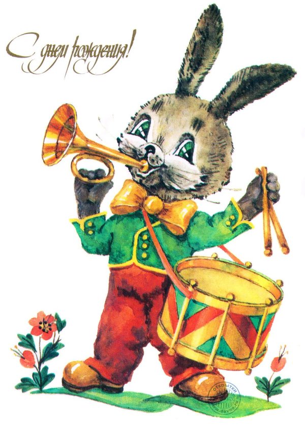 зайчик гармошкой