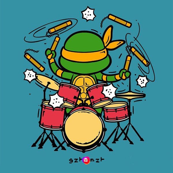 кавабанга черепашки ниндзя пицца