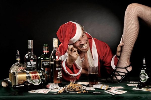 новогодняя пьянка