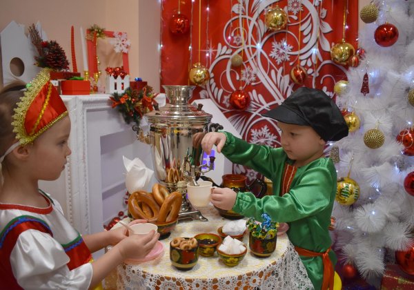 праздничное чаепитие