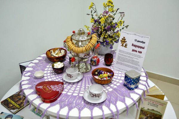 выставка к международному дню чая