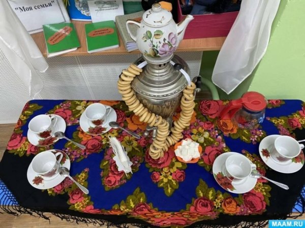 праздничное чаепитие в детском саду